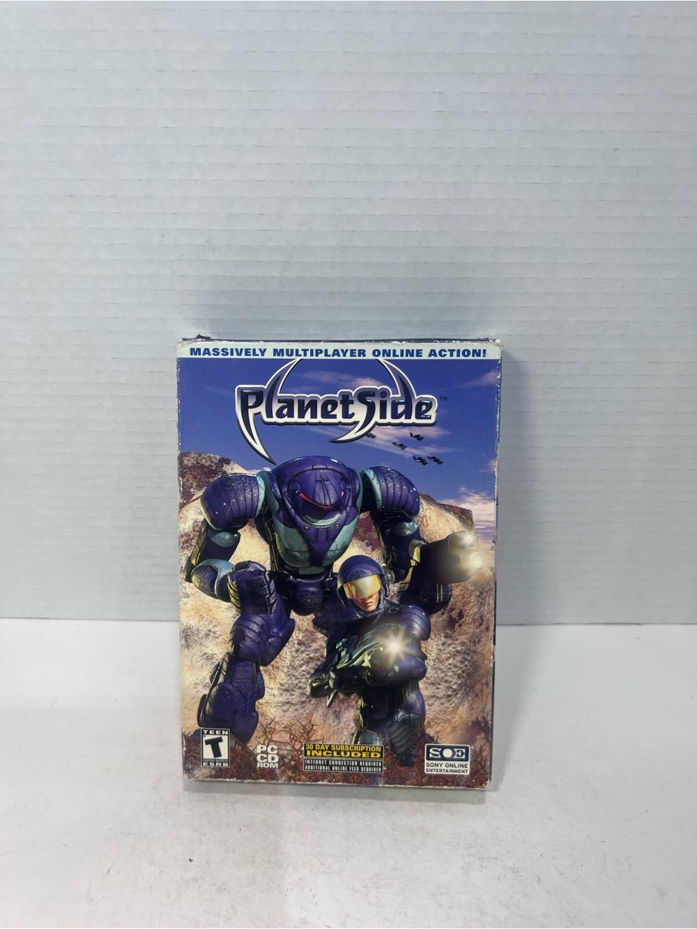 PlanetSide PC Game - Blue Cover Art by SO